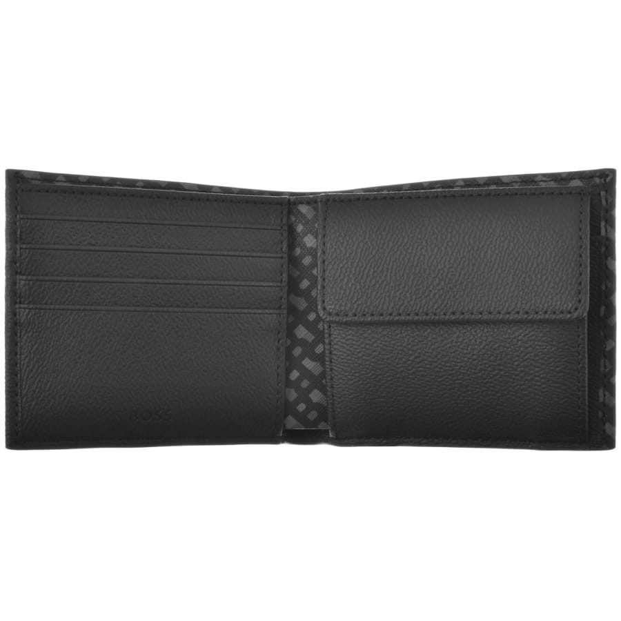 BOSS Zair Coin Wallet Black